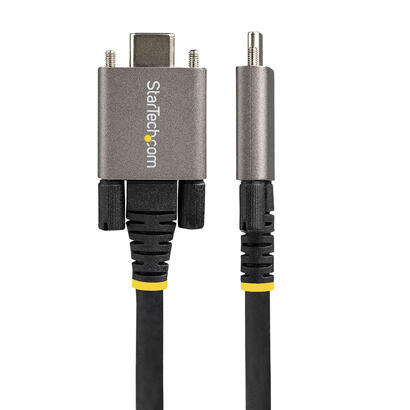 startechcom-cable-50cm-usb-c-con-tornillos-laterales-de-fijacion-10gbps-cable-usb-tipo-c-usb-3132-gen-2-con-carga-por-entrega-al