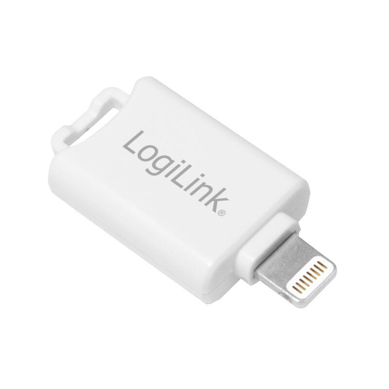 logilink-aa0089-lector-de-tarjeta-lightning-blanco