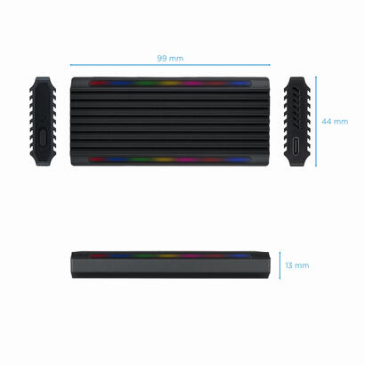 tooq-shinobi-carcasa-externa-ssd-m2-ngffnvme-usb-c-31-gen2-rgb