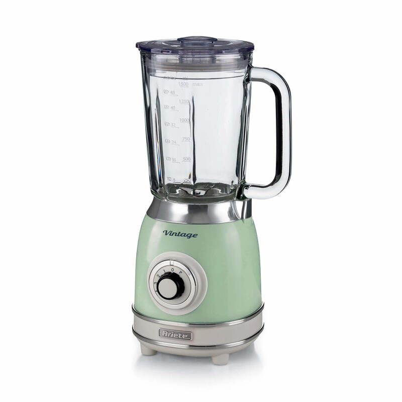 ariete-batidora-de-vaso-vintage-1000w-jarra-vidrio-15l-4-cuchillas-acero-inoxidable-4-velocidades-verde ariete-batidora-de-vaso-vintage-1000w-jarra-vidrio-15l-4-cuchillas-acero-inoxidable-4-velocidades-verde