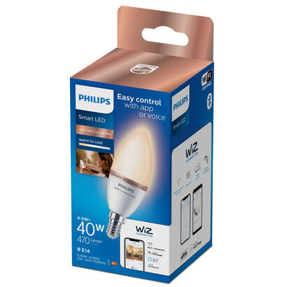 bombilla-led-vela-e14-49w-2700k-6500k-470lm-wifi-philips-wiz