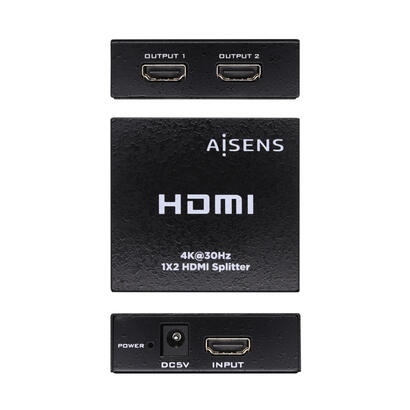 aisens-hdmi-duplicador-4k30hz-1x2-con-alimentacion-negro