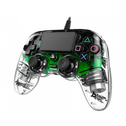 gamepad-nacon-ps4-cristal-verde-cable-3mtouchpadluz-ledentrada-auricular-ps4ofcpadclgreen