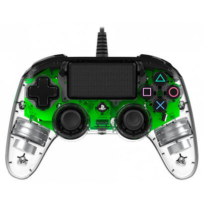 gamepad-nacon-ps4-cristal-verde-cable-3mtouchpadluz-ledentrada-auricular-ps4ofcpadclgreen