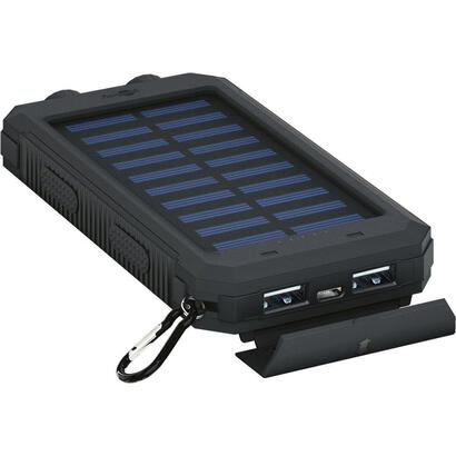 goobay-outdoor-powerbank-80-con-solar-negro-8000-mah-2x-usb-a-49216