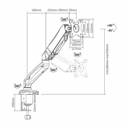 aisens-soporte-tv-monitor-mesa-pro-gira-incl-65kg-3piv1braz-13-27-neg-dt27tsr-043