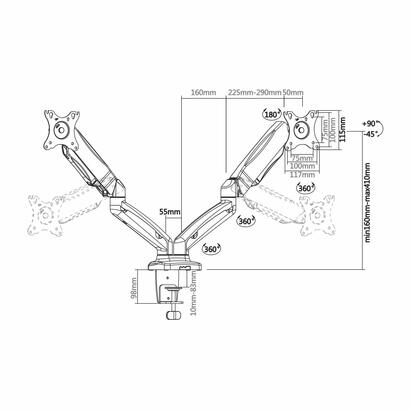 aisens-soporte-tv-monitor-mesa-pro-gira-incl-65kg-3piv2braz-13-27-neg-dt27tsr-045