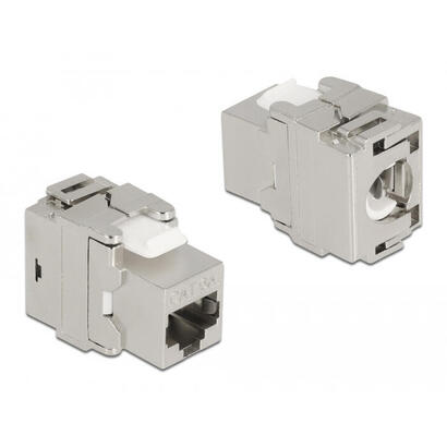 delock-keystone-moduloo-rj45-hembra-a-lsa-cat6a-180-metall