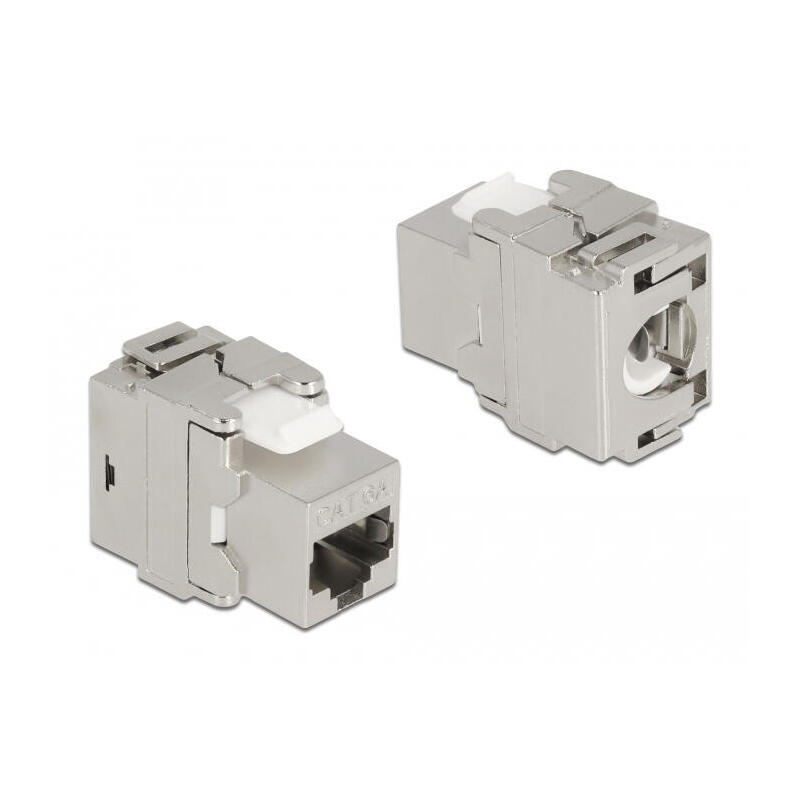 delock-keystone-moduloo-rj45-hembra-a-lsa-cat6a-180-metall