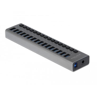 delock-63739-hub-usb-30-superspeed-con-16-puertos-conmutador