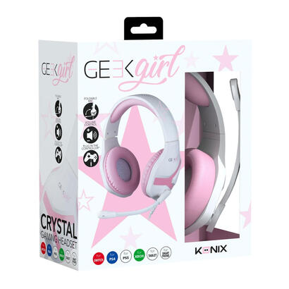 auriculares-gaming-con-microfono-konix-geek-girl-crystal-jack-35-blancos-y-rosas