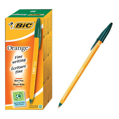 bic-naranja-boligrafo-original-fine-verde-caja-20u-