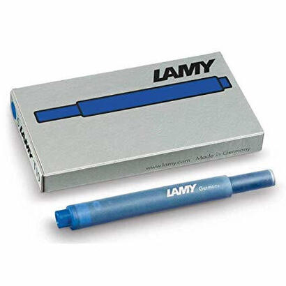 lamy-cartucho-t10-blue-recambio-825-para-pluma-tinta-azul-caja-5u