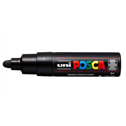 uniball-marcador-posca-pc-7m-no-permanente-punta-forma-de-bala-45-55mm-negro