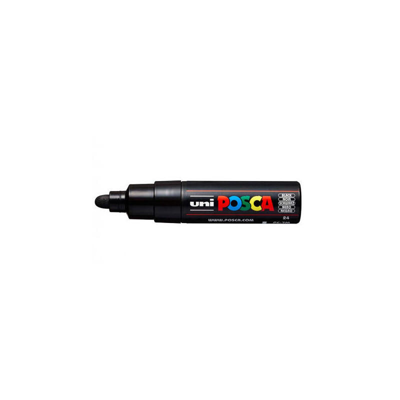 uniball-marcador-posca-pc-7m-no-permanente-punta-forma-de-bala-45-55mm-negro uniball-marcador-posca-pc-7m-no-permanente-punta-forma-de-bala-45-55mm-negro
