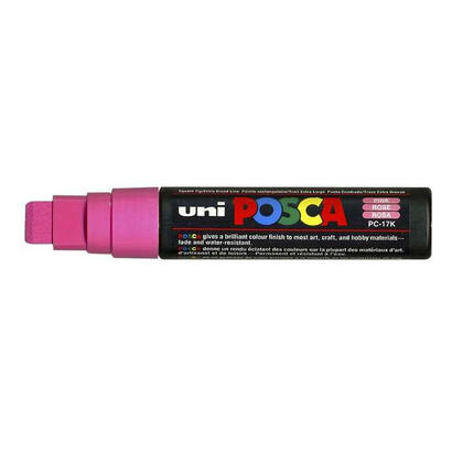 uniball-marcador-posca-pc-17k-no-permanente-punta-biselada-15mm-rosa