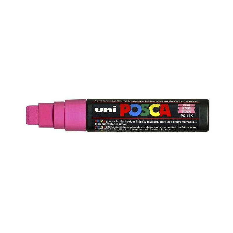 uniball-marcador-posca-pc-17k-no-permanente-punta-biselada-15mm-rosa uniball-marcador-posca-pc-17k-no-permanente-punta-biselada-15mm-rosa
