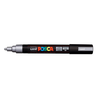 posca-marcador-pc-5m-no-permanente-punta-forma-de-bala-18-25-mm-plata