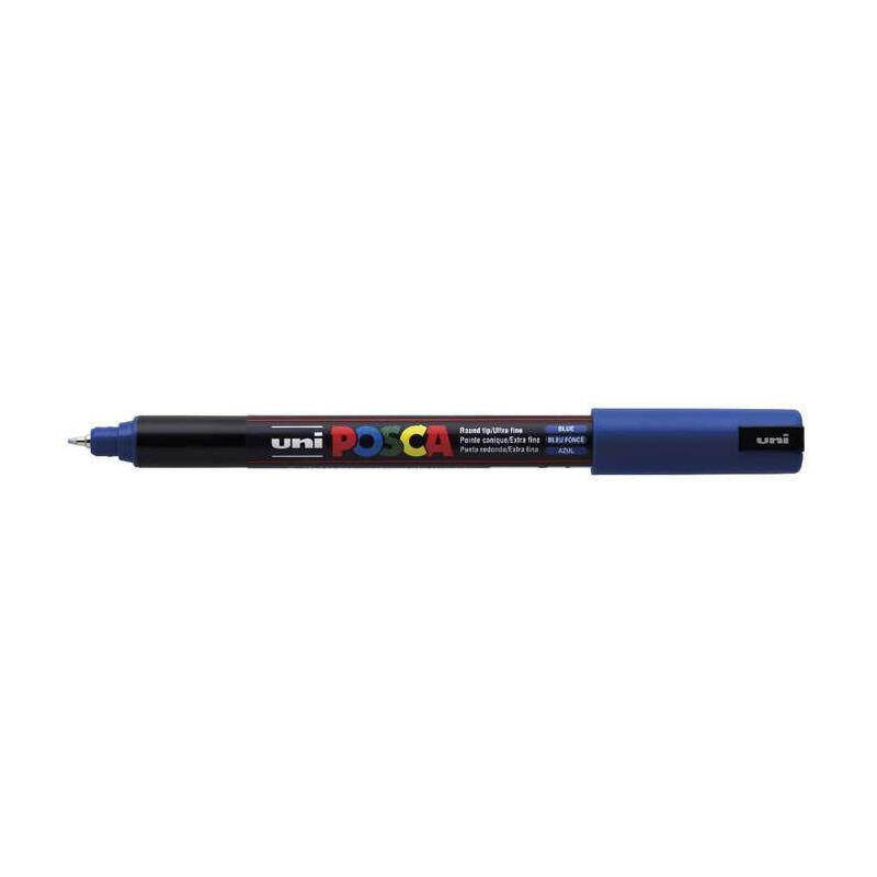 posca-marcador-pc-1mr-no-permanente-punta-extrafina-07mm-azul posca-marcador-pc-1mr-no-permanente-punta-extrafina-07mm-azul