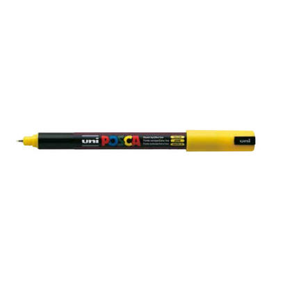posca-marcador-pc-1mr-no-permanente-punta-extrafina-07mm-amarillo