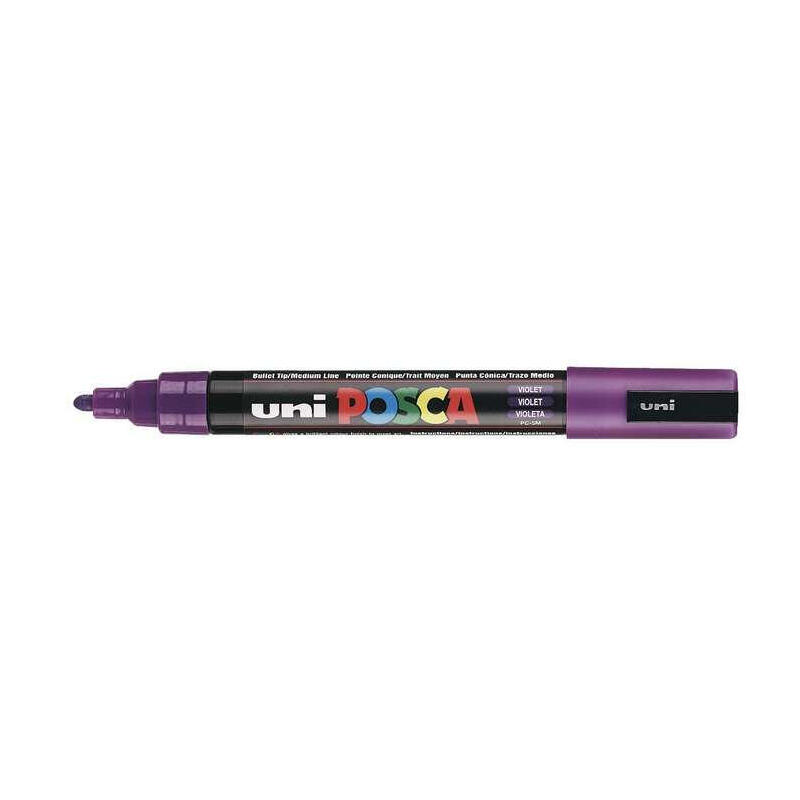 posca-marcador-pc-5m-no-permanente-punta-forma-de-bala-18-25-mm-violeta