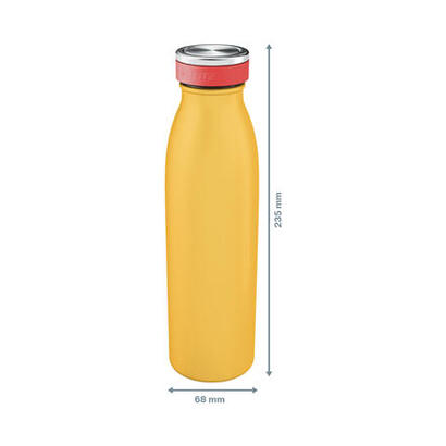 leitz-botella-isotermica-cosy-500ml-ainoxidable-amarillo