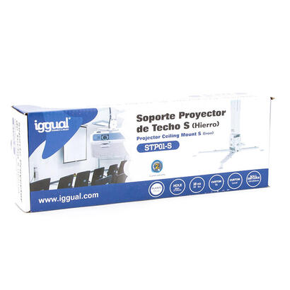 iggual-stp01-s-soporte-proyector-techo-s-hierro