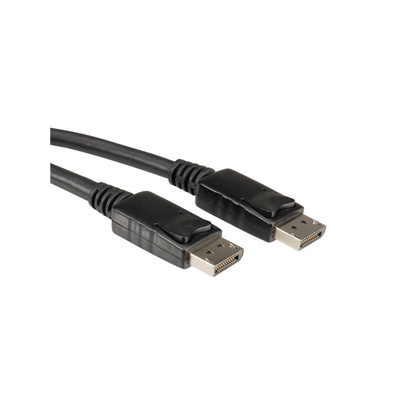 roline-11045603-cable-displayport-3-m-negro