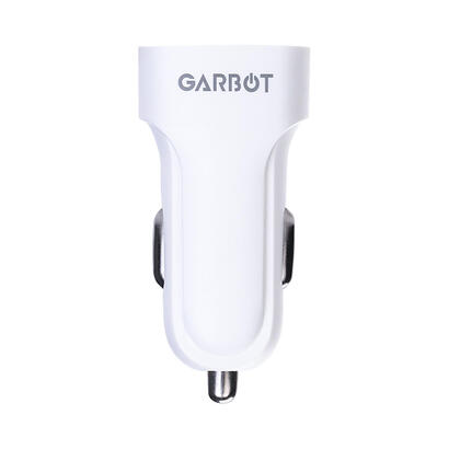 garbot-c-05-10201-cargador-de-dispositivo-movil-universal-blanco-encendedor-de-cigarrillos-auto