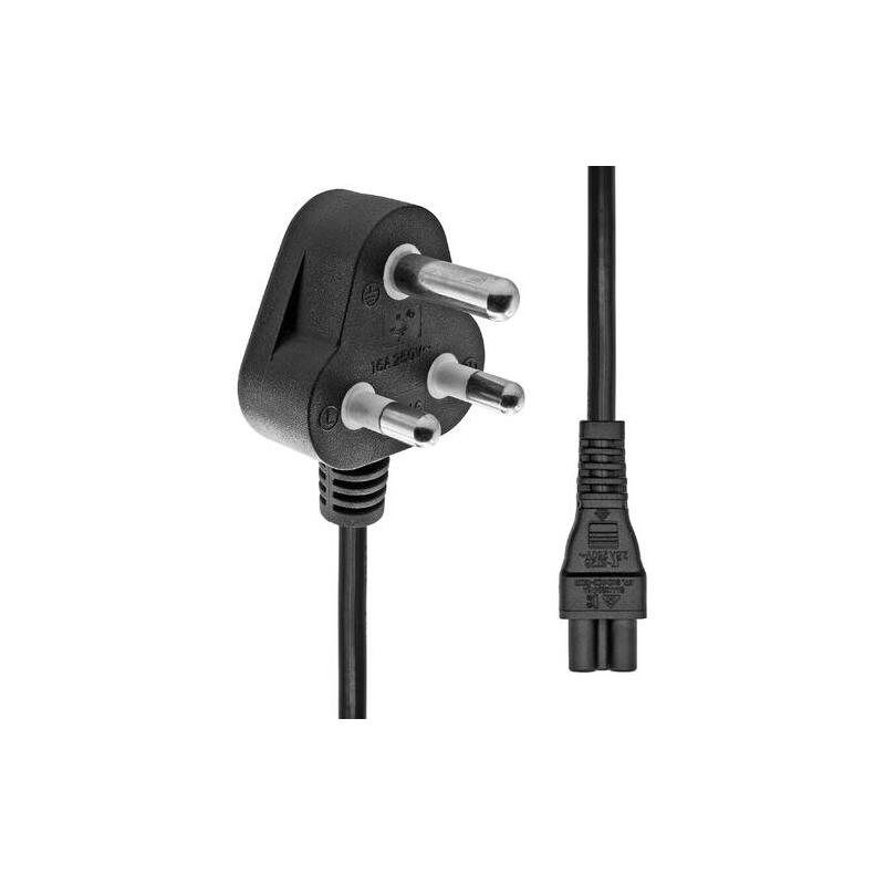 proxtend-power-cord-india-angled-to-c5-2m-black proxtend-power-cord-india-angled-to-c5-2m-black