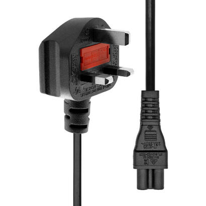 proxtend-power-cord-uk-to-c5-1m-black