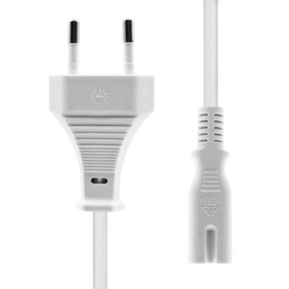proxtend-power-cord-euro-to-c7-3m-white