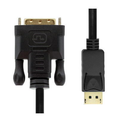 proxtend-displayport-12-to-dvi-d-181-3m-negro