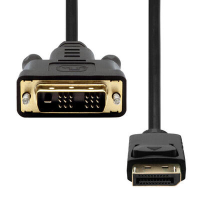 proxtend-displayport-12-to-dvi-d-181-3m-negro