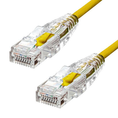 proxtend-slim-uutp-cat6-lszh-awg-28-yellow-4m