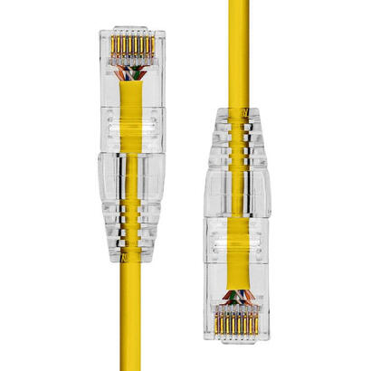 proxtend-slim-uutp-cat6-lszh-awg-28-yellow-4m