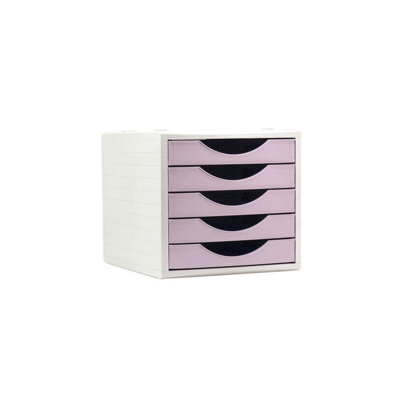archivo-2000-modulo-organizador-ecogreen-sobremesa-5-cajones-340x270x260-reciclado-rosa-pastel