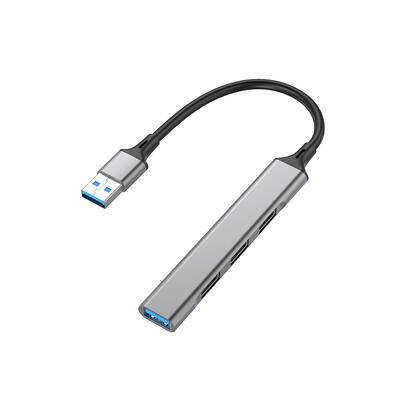 hub-usb-equip-life-usb-1-puerto-usb-30-3-puertos-usb-20-carcasa-aluminio