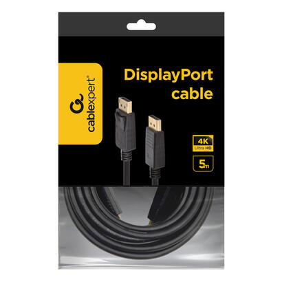 gembird-cc-dp2-5m-cable-displayport-4k-5m-negro