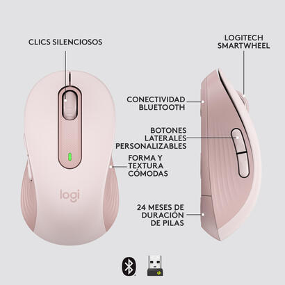 logitech-signature-m650-raton-optico-inalambrico-rosa-910-006254