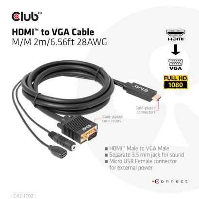 cable-club3d-toma-hdmimicro-usb-vga35mm-2m-machohembra-minorista
