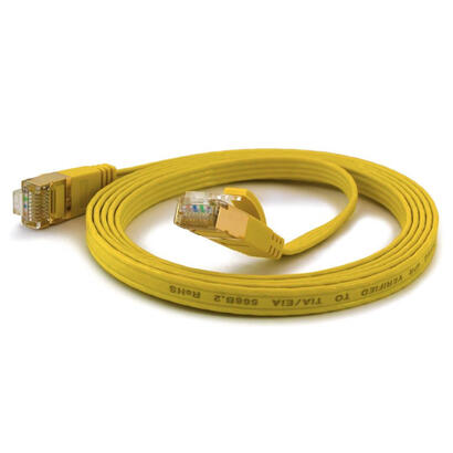 wantecwire-ftp-cable-extraplano-cat6a-q-16x65-mm-amarillo-longitud-020-m