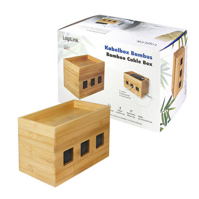 caja-de-gestion-de-cables-bambu-255-x-140-x-165-mm-logilink