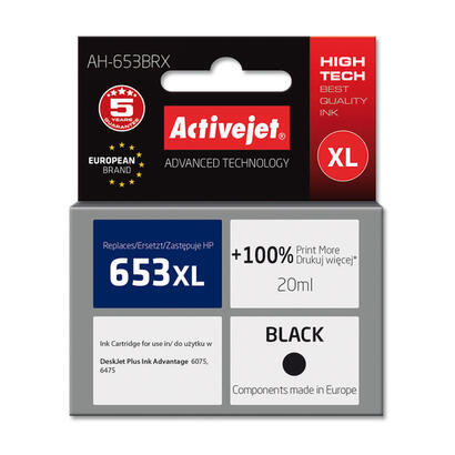 activejet-tinta-ah-653brx-para-impresoras-hp-recambio-hp-653xl-3ym75ae-premium-720-paginas-negro