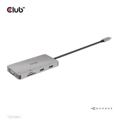 club3d-usb-9-in1-hub-usb-c-hdmivga2xusbusb-crj45sd-retail