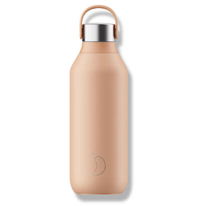 termo-chillys-trinkflasche-serie2-peach-orange-500ml