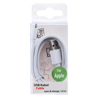2go-cable-usb-blanco-100cm-para-apple-8-pin-lightning