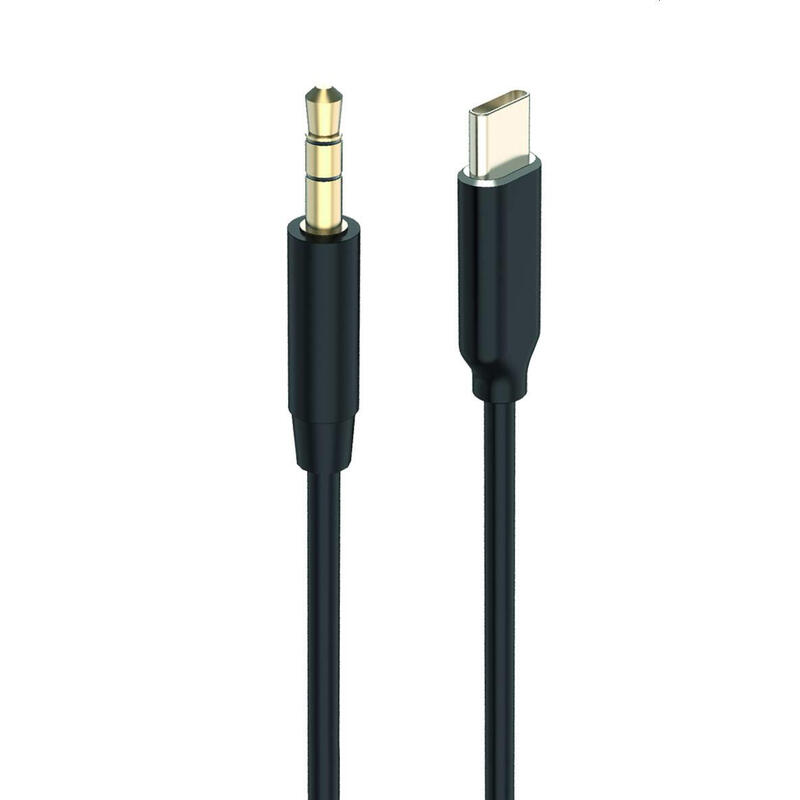 2go-797219-cable-de-audio-1-m-35mm-usb-tipo-c-negro