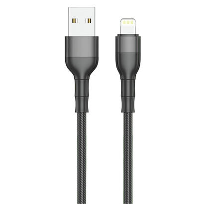 2go-cable-usb-a-lightning-1m-negro