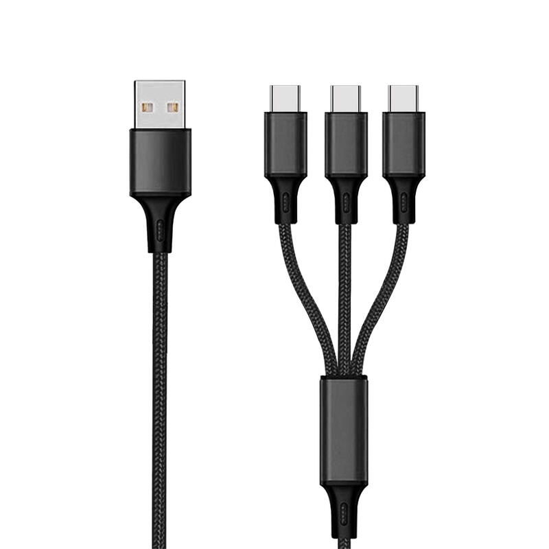 cable-de-carga-usb-2go-3-en-1-negro-150cm-para-usb-tipo-c cable-de-carga-usb-2go-3-en-1-negro-150cm-para-usb-tipo-c